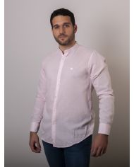 CAMISA MAO LINO ROSA