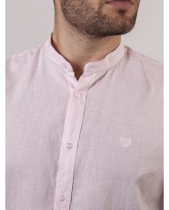 CAMISA MAO LINO ROSA
