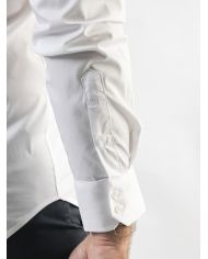 CAMISA BLANCA CUELLO ITALIANO 