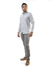 CAMISA GRIS RAYAS KODAK 