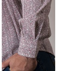 CAMISA SEMIENTALLADA ESTAMPADO COLORES