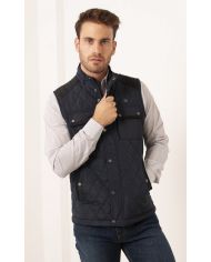 CAMISA SEMIENTALLADA RAYAS CAMEL