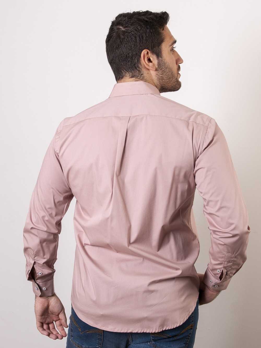 CAMISA SEMIENTALLADA MAQUILLAJE