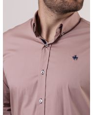 CAMISA SEMIENTALLADA MAQUILLAJE