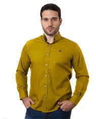 CAMISA SEMIENTALLADA VERDE LIMA