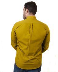 CAMISA SEMIENTALLADA VERDE LIMA