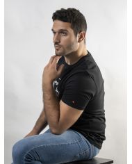 CAMISETA ORGANICA LOGO NEGRA