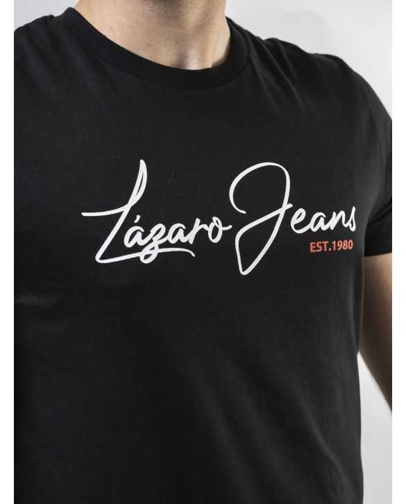 CAMISETA ORGANICA LOGO NEGRA CAMISETA ORGANICA LOGO NEGRA