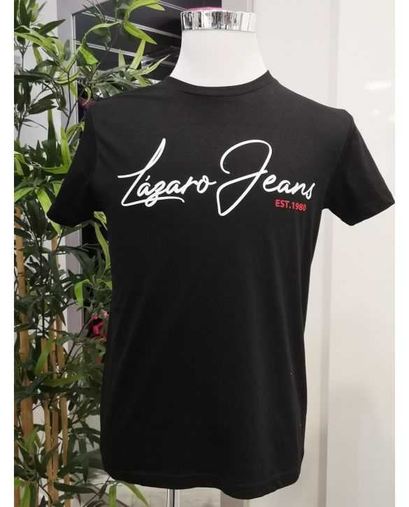 CAMISETA ORGANICA LOGO NEGRA CAMISETA ORGANICA LOGO NEGRA