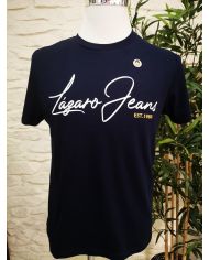 CAMISETA ORGANICA LOGO MARINO