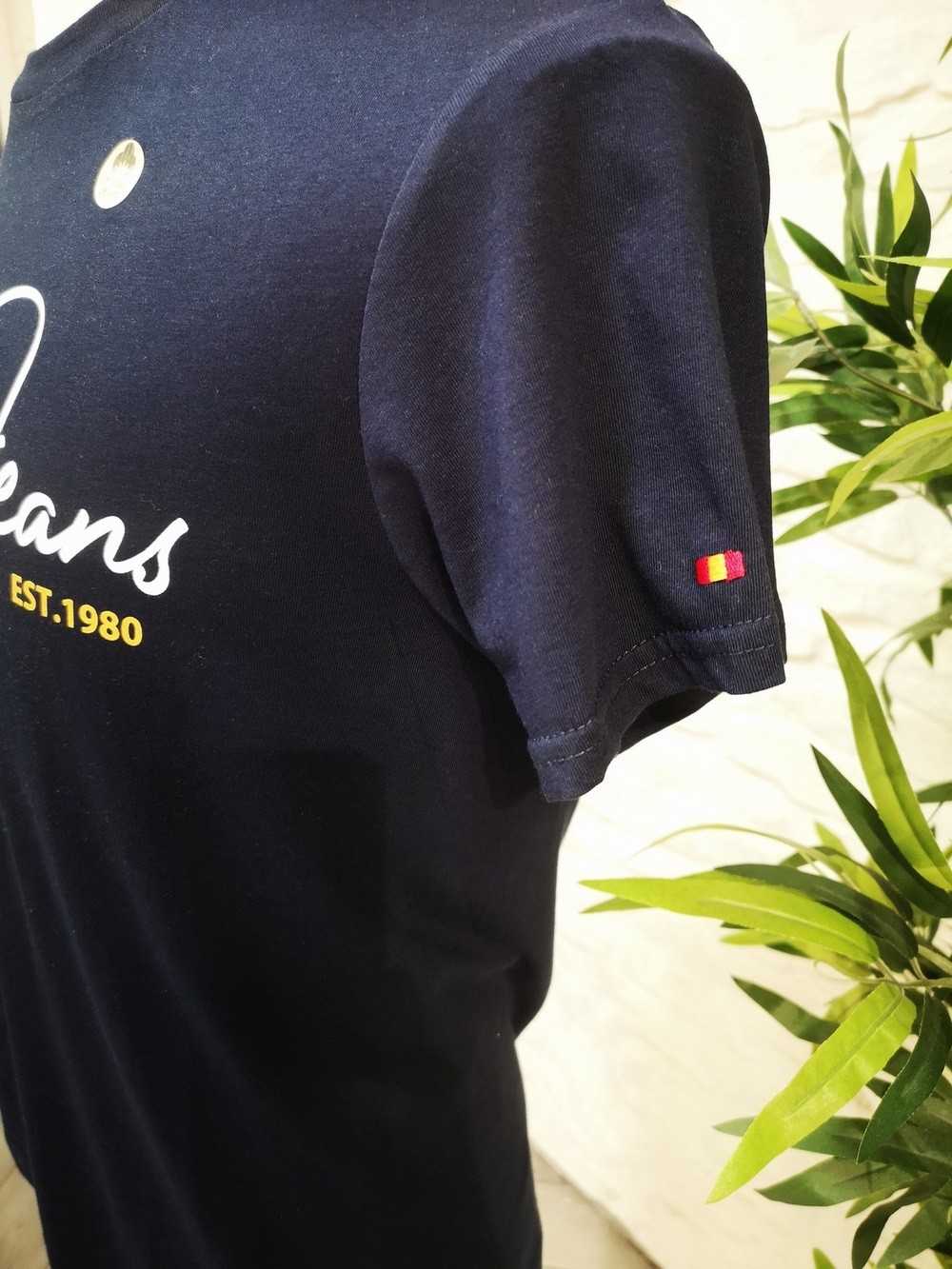 CAMISETA ORGANICA LOGO MARINO