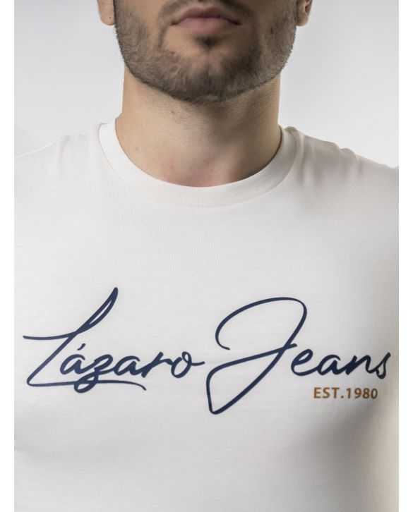 CAMISETA ORGANICA LOGO MARFIL CAMISETA ORGANICA LOGO MARFIL
