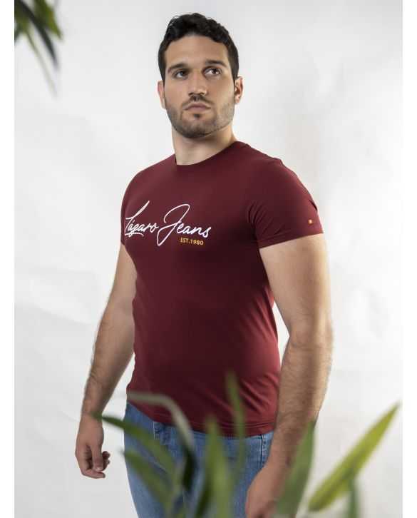 CAMISETA ORGANICA LOGO GRANATE CAMISETA ORGANICA LOGO GRANATE