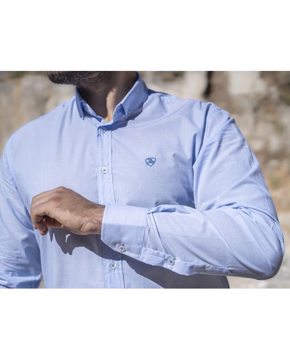 CAMISA MILRAYAS CELESTE LJB