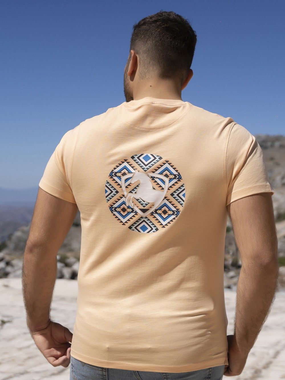 CAMISETA ETNIC NARANJA