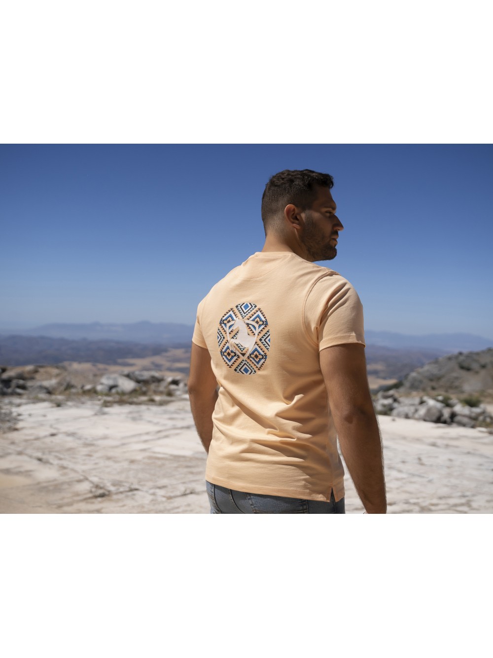 CAMISETA ETNIC NARANJA