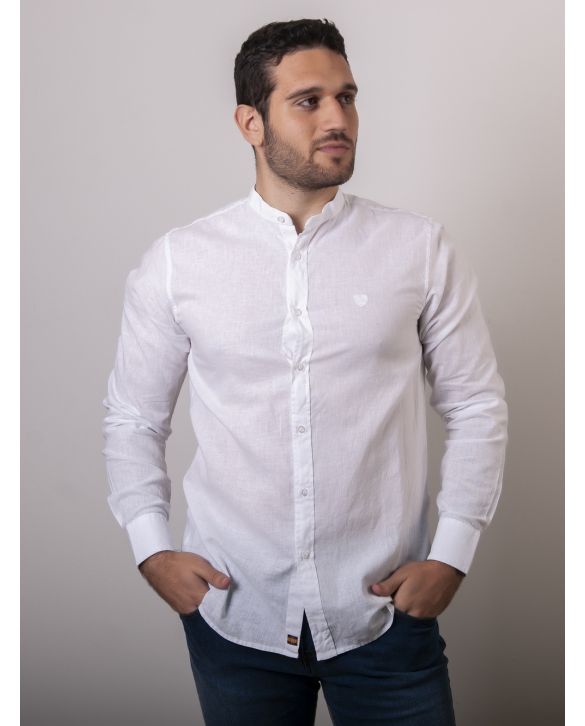 CAMISA MAO LINO BLANCO