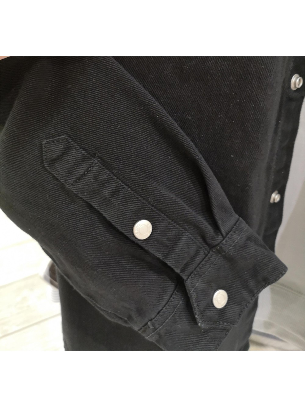 SOBRECAMISA DENIM NEGRO LJB