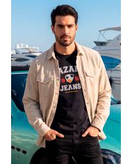 SOBRECAMISA DENIM BEIGE LJB