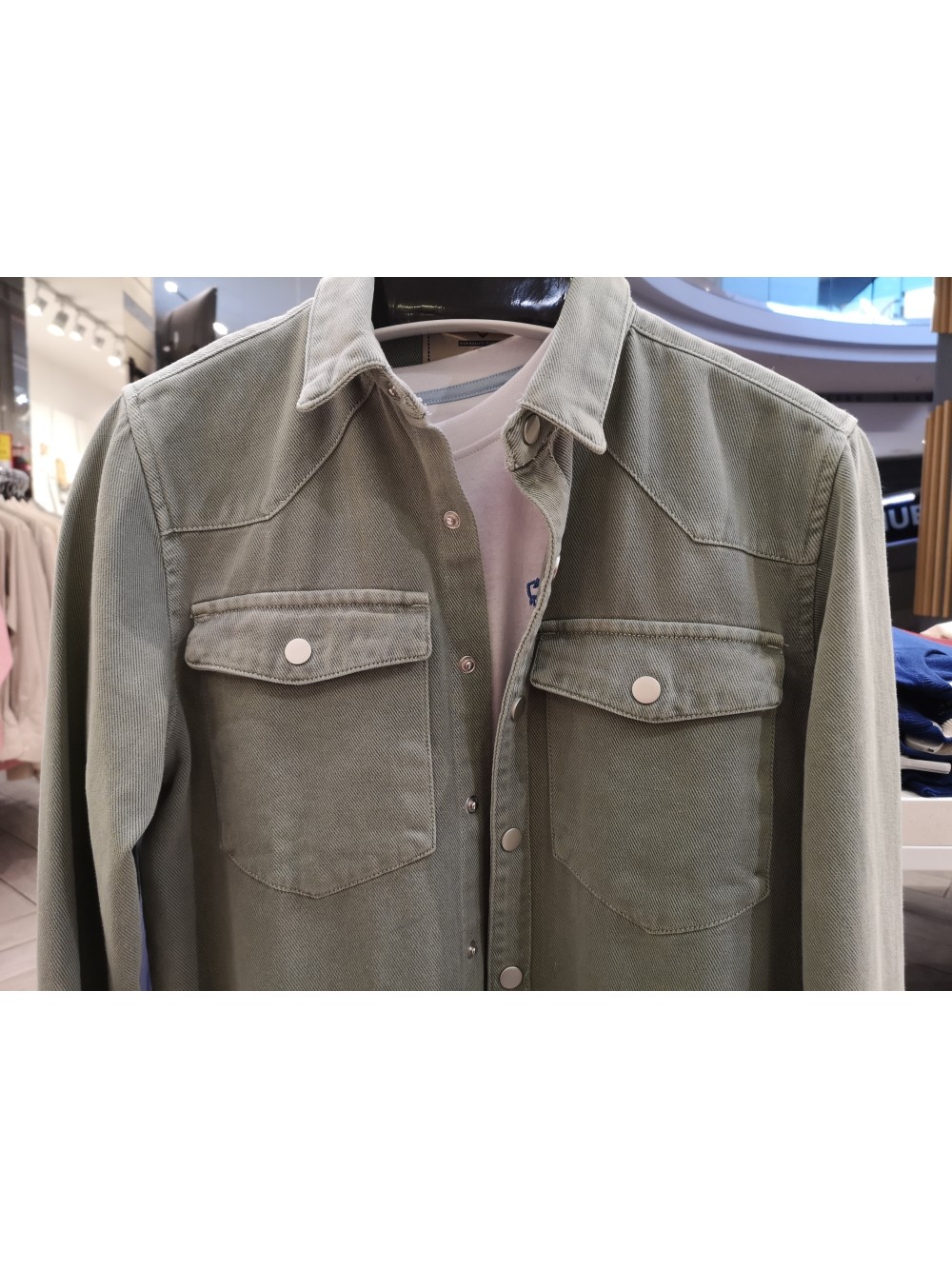 SOBRECAMISA VERDE CLARO LJB