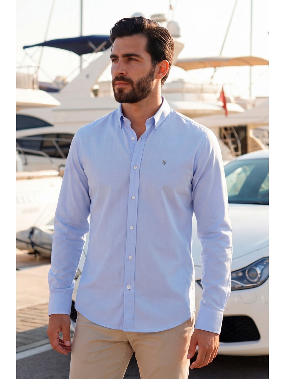 CAMISA SPORT FILAFIL CELESTE LJB