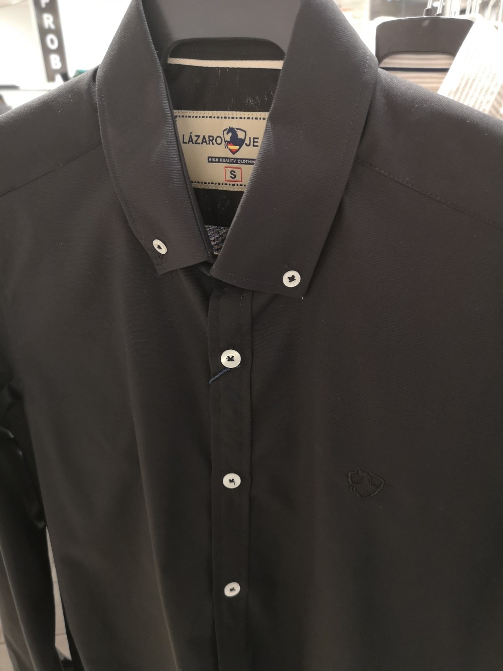 CAMISA SPORT FILAFIL NEGRA LJB