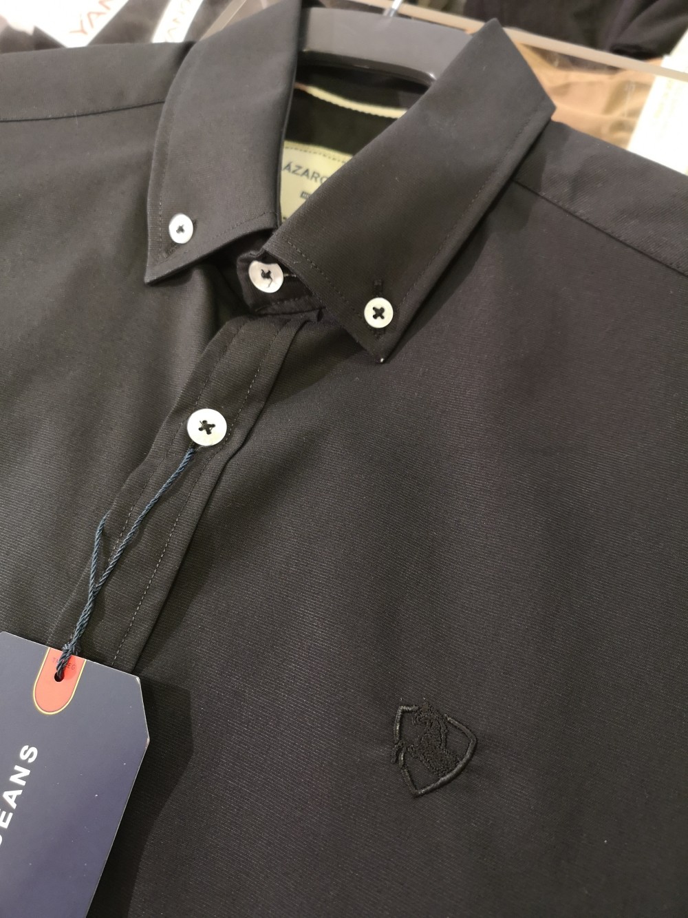 CAMISA SPORT FILAFIL NEGRA LJB