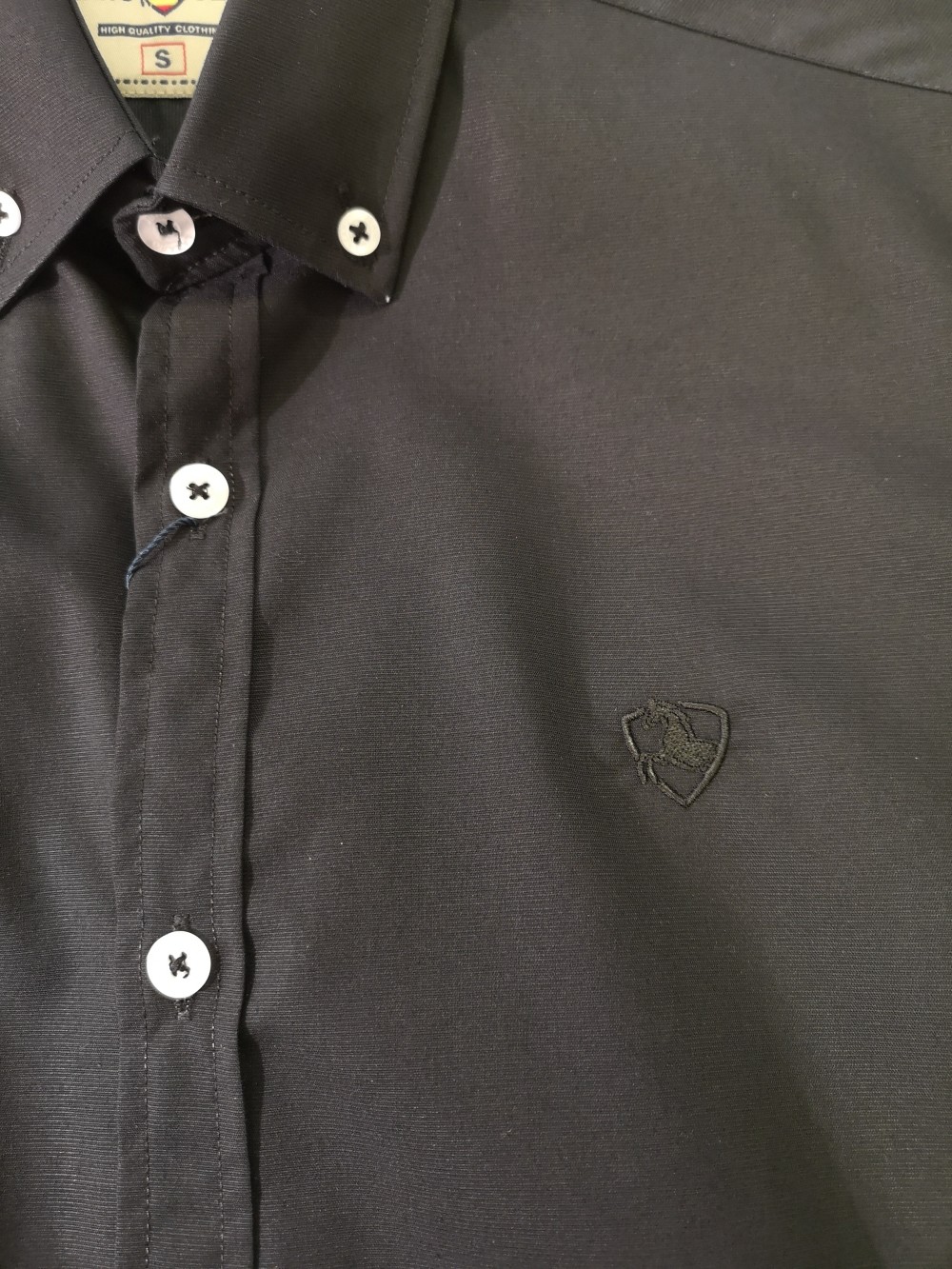 CAMISA SPORT FILAFIL NEGRA LJB