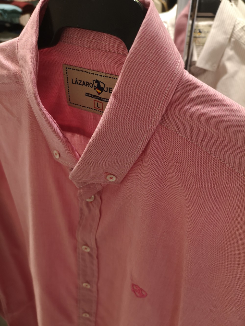 CAMISA FILAFIL GRANATE LJB