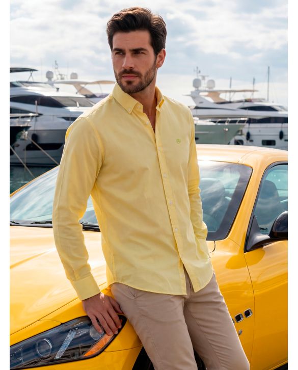 CAMISA FILAFIL AMARILLA LJB