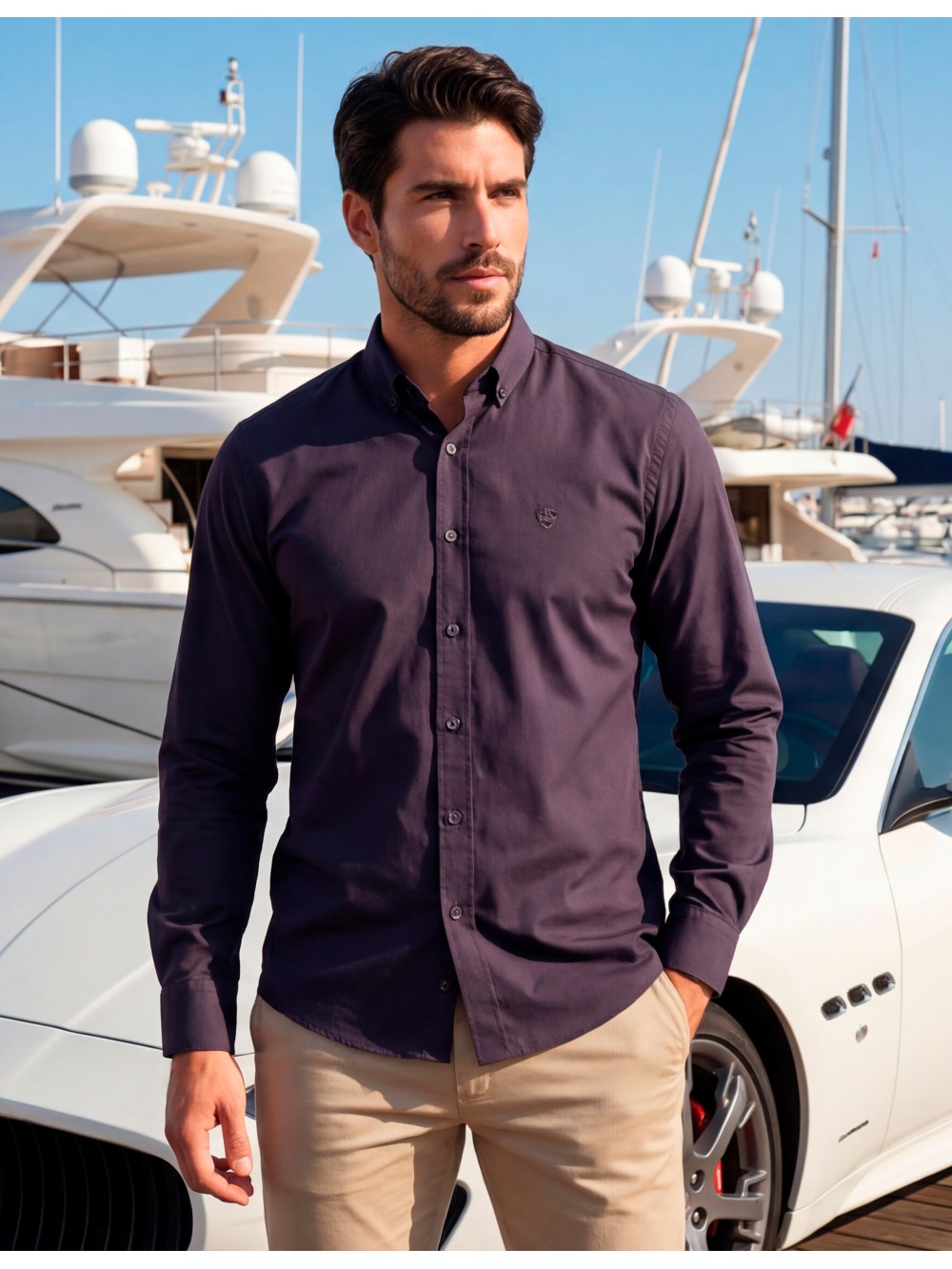 CAMISA FILAFIL GRIS MARENGO