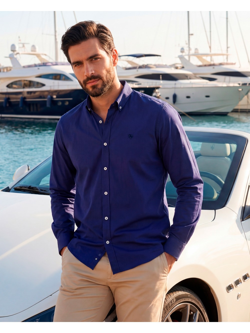 CAMISA SPORT FILAFIL MARINO LJB